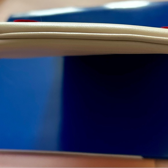 Unique NWT Kate Spade Apple Toss Flocked Pouch Wristlet - Picture 13 of 16